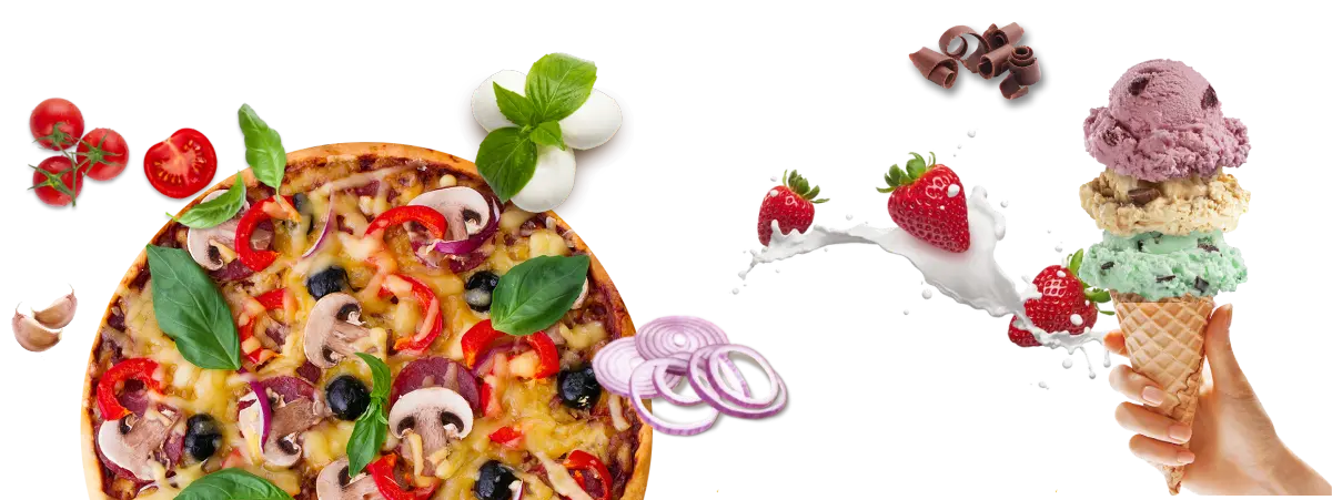 pizza collage banner image